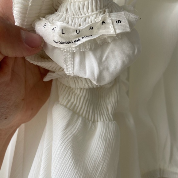 Exlura Summer Lantern Half Sleeve Mini Dress - Picture 8 of 8